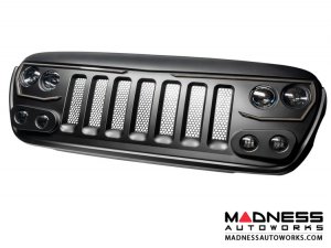 Jeep Gladiator JT Vector Series - Full LED Grille - Bright White